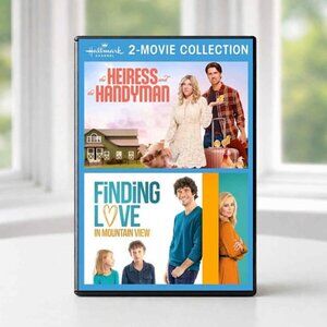 NEW Hallmark 2-Movie DVD Collection: The Heiress and the Handyman / Finding Love